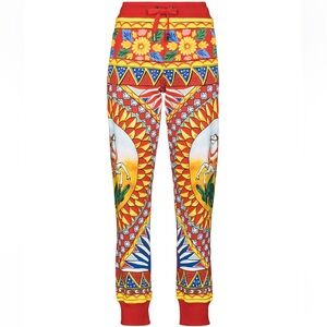Dolce&Gabbana Caretto print jogging trousers